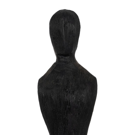 Deko-Figur Schwarz Damen 9 x 9 x 77 cm
