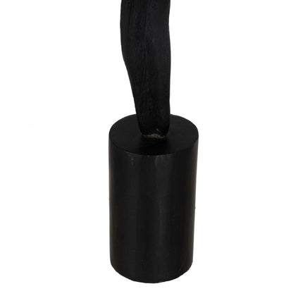 Deko-Figur Schwarz Damen 9 x 9 x 77 cm