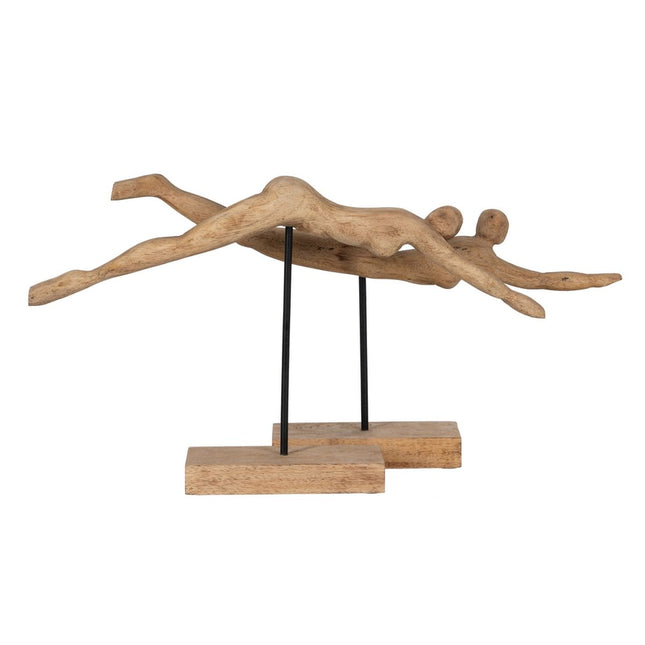 Deko-Figur natürlich Damen 54 x 9 x 32 cm
