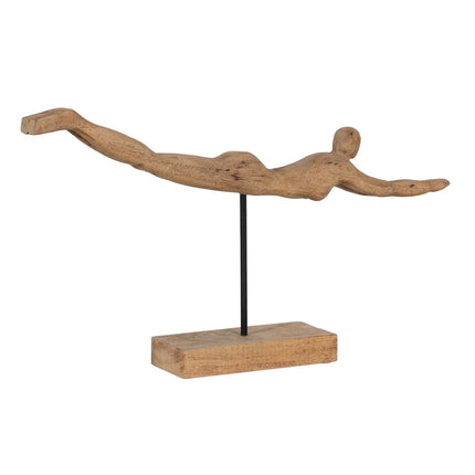 Deko-Figur natürlich Damen 54 x 9 x 32 cm