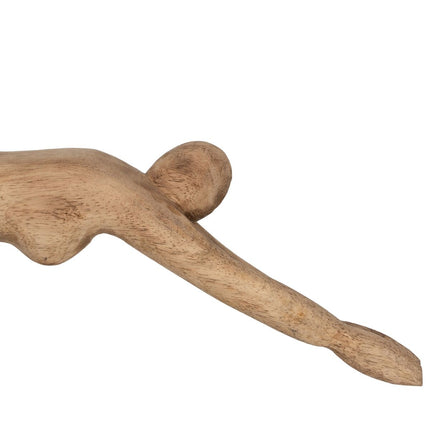 Deko-Figur natürlich Damen 52 x 9,5 x 32 cm