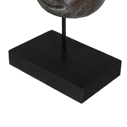 Deko-Figur Braun Maske 24 x 12 x 46 cm