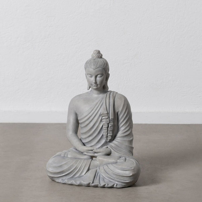 Skulptur Buddha Grau 46,3 x 34,5 x 61,5 cm