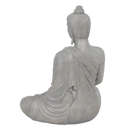 Skulptur Buddha Grau 46,3 x 34,5 x 61,5 cm
