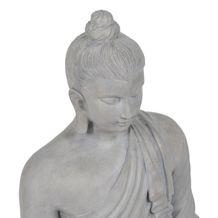 Skulptur Buddha Grau 46,3 x 34,5 x 61,5 cm