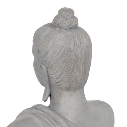Skulptur Buddha Grau 46,3 x 34,5 x 61,5 cm