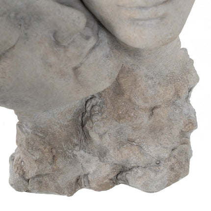 Skulptur Grau 20,5 x 12,5 x 29,5 cm