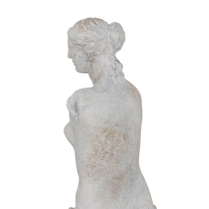 Skulptur Grau 14,5 x 14 x 47 cm