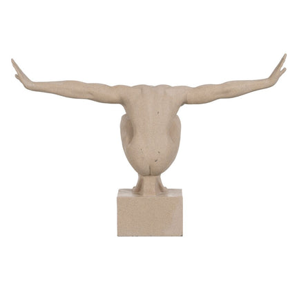 Deko-Figur Creme 100 x 31 x 64 cm