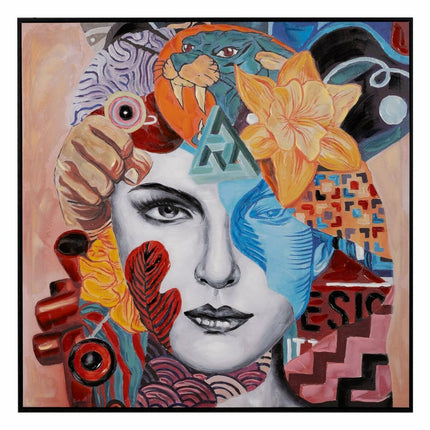 Bild Leinwand Damen 100 x 3,5 x 100 cm