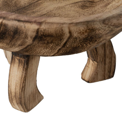 Tischdekoration Beige Holz 30 x 30 x 18 cm