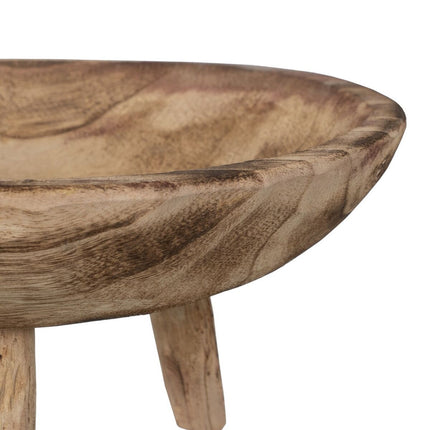 Tischdekoration Beige Holz 32 x 32 x 16 cm