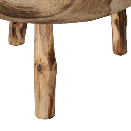 Tischdekoration Beige Holz 27 x 27 x 16 cm