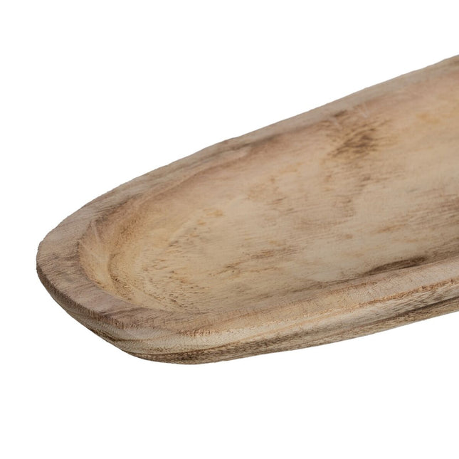 Tischdekoration Beige Holz 48 x 21 x 4 cm