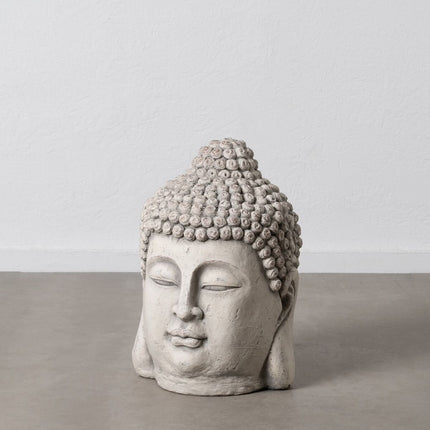 Skulptur Buddha Grau Ethnisch 45,5 x 45,5 x 64 cm