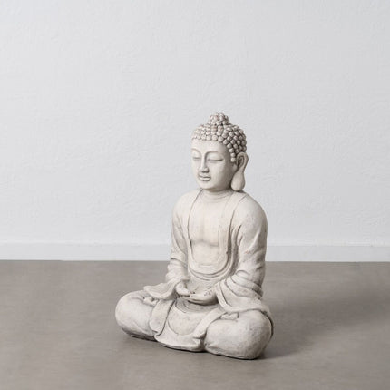 Skulptur Buddha Grau Ethnisch 61,5 x 35 x 78,5 cm