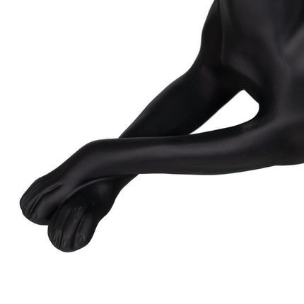 Deko-Figur Schwarz Hund 37,5 x 13,5 x 22 cm