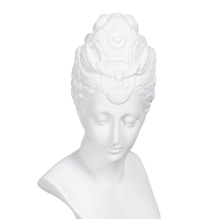 Deko-Figur Weiß 12,6 x 10,3 x 29,5 cm