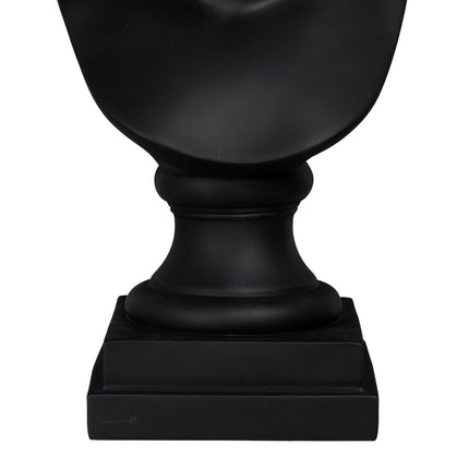 Deko-Figur Schwarz 16,7 x 14,5 x 39 cm