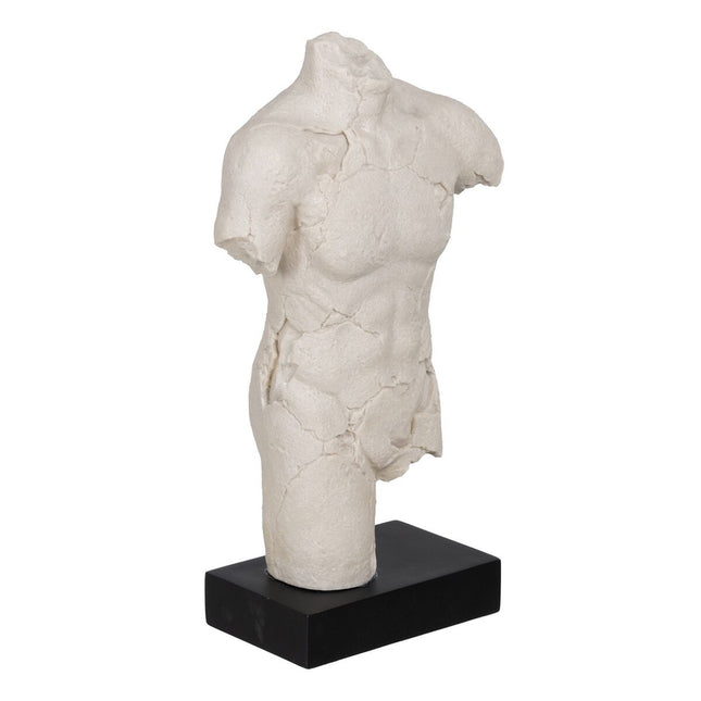 Deko-Figur Schwarz Creme 26,5 x 14 x 45 cm