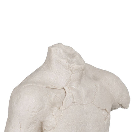 Deko-Figur Schwarz Creme 26,5 x 14 x 45 cm