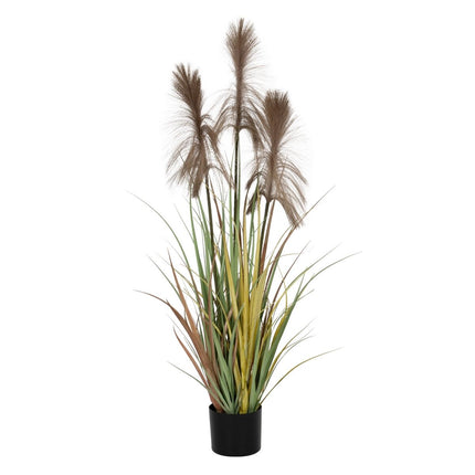 Dekorationspflanze PVC Zement Stoff 120 cm 14 x 14 x 12,5 cm