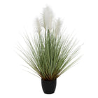 Dekorationspflanze PVC Zement Stoff 107 cm 17 x 17 x 16,5 cm