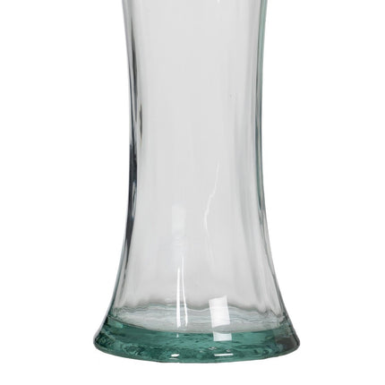 Blumenvase WE CARE Beige Recyceltes Glas 20 x 20 x 30 cm