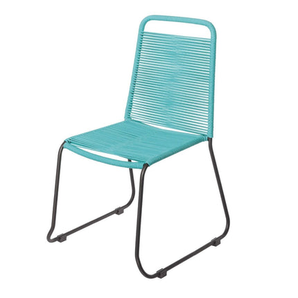 Havestol Antea 57 x 61 x 90 cm türkis Schnur