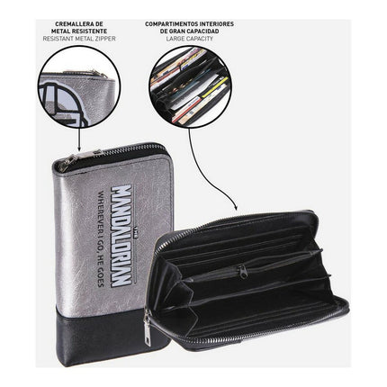 Tasche The Mandalorian Grau