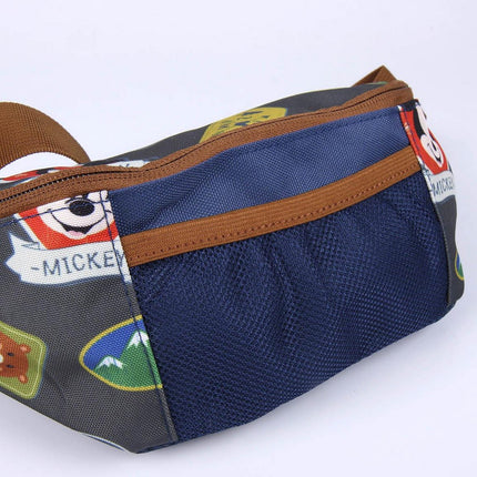 Gürteltasche Mickey Mouse Blau (27 x 15 x 9 cm)