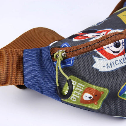 Gürteltasche Mickey Mouse Blau (27 x 15 x 9 cm)