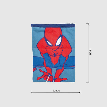 Handtasche Spiderman 13 x 18 x 1 cm Rot