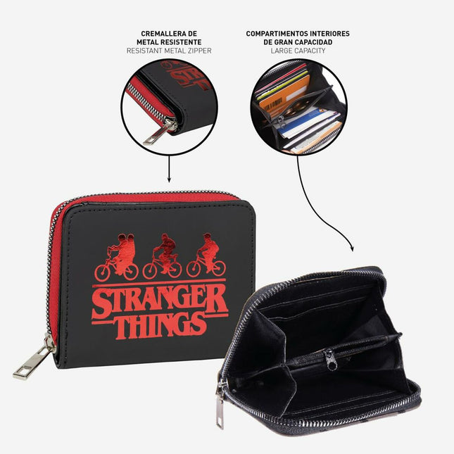 Tasche Stranger Things Rot Schwarz