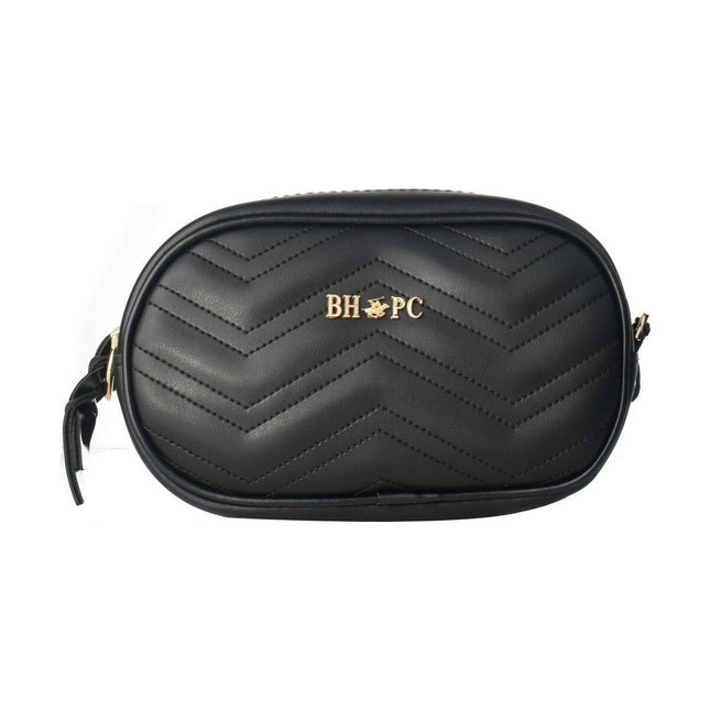 Damen Tasche Beverly Hills Polo Club 610-BLACK Schwarz