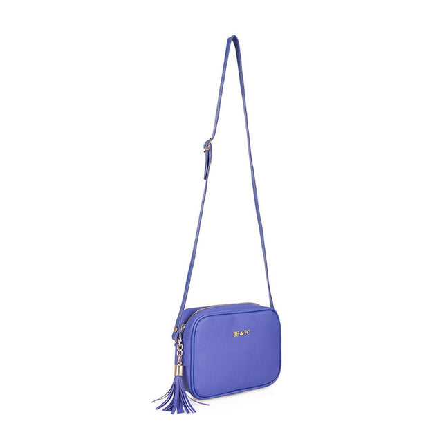 Damen Handtasche Beverly Hills Polo Club 668BHP0124 Blau (21 x 15 x 6 cm)