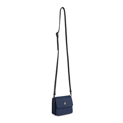 Damen Handtasche Beverly Hills Polo Club 668BHP0187 Blau (12 x 11 x 5 cm)