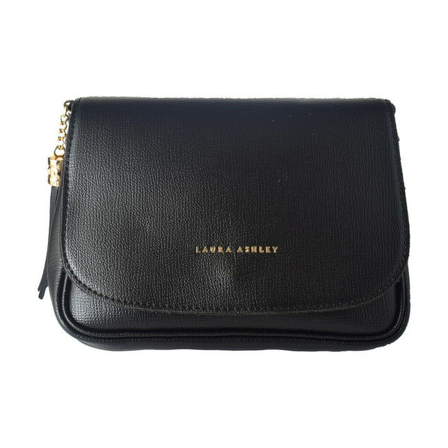 Damen Handtasche Laura Ashley NOVELLO-BLACK Schwarz (22 x 16 x 7 cm)