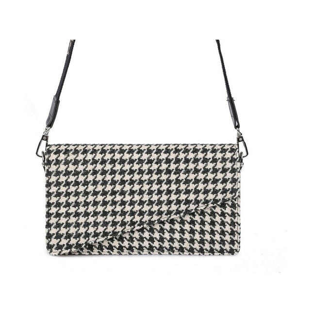 Damen Handtasche Laura Ashley CRESTON-CROWBAR-BLACK Schwarz (23 x 14 x 9 cm)