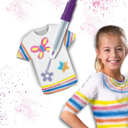 Bastelspiel SES Creative Blow Airbrush Textile