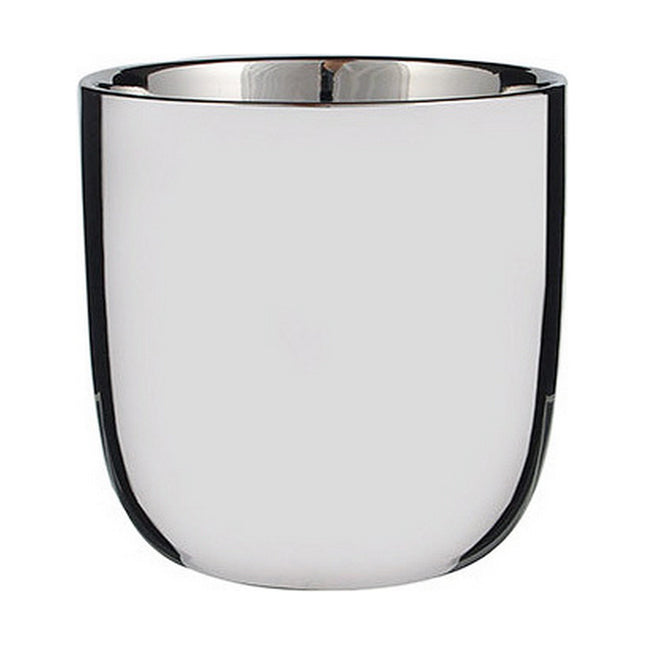 Blumentopf Mica Decorations aus Keramik Silberfarben (11,5 x 11,5 cm)