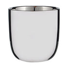 Blumentopf Mica Decorations aus Keramik Silberfarben (11,5 x 11,5 cm)