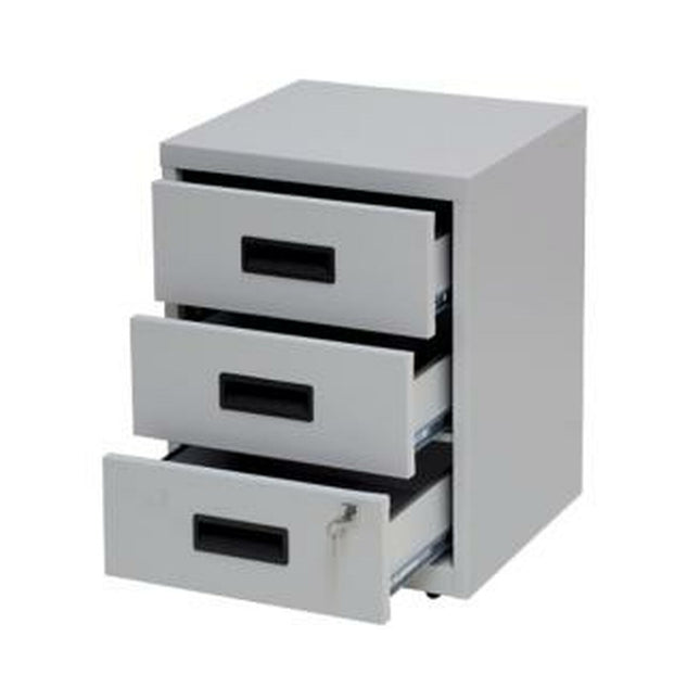 Schubladenschrank Bisley Grau Metall (40 x 55 x 40 cm)