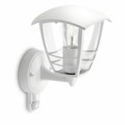Wandleuchte Philips Creek Weiß Aluminium 60 W E27