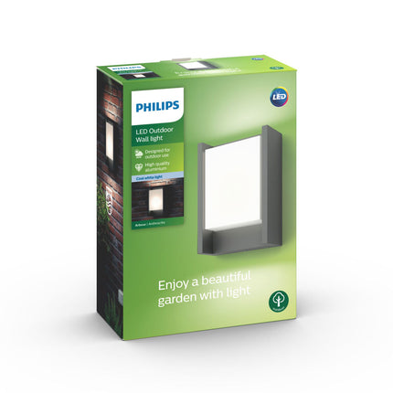LED-Deckenleuchte Philips Arbour 6W Anthrazit 600 lm (4000K)
