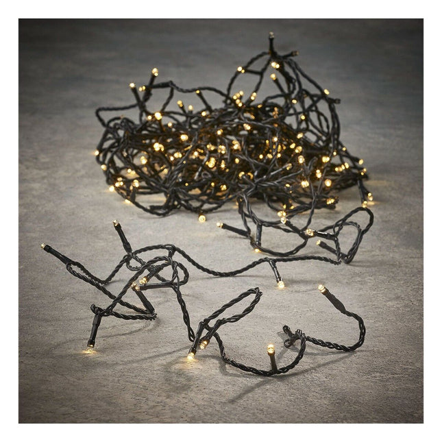 LED-Lichterkette Luca Warmes licht Flash Weiß (22,9 m)