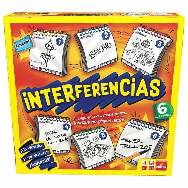 Tischspiel Goliath Interferencias ES