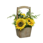 Dekorationspflanze Everlands Blumentopf 23 x 23 x 31 cm Sonnenblume