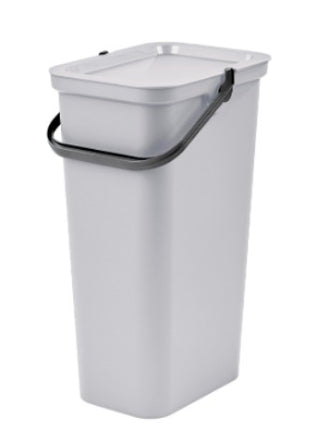 Recycling Papierkorb Tontarelli Moda Weiß 24 L