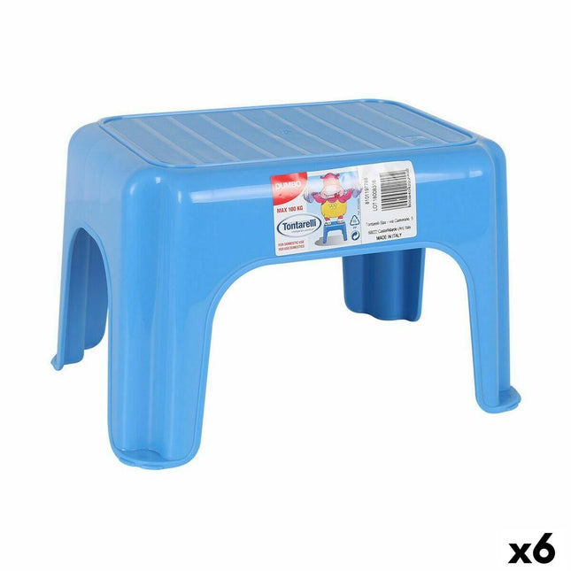 Hocker Tontarelli Dumbo Blau 29 x 21 x 18 cm (6 Stück)